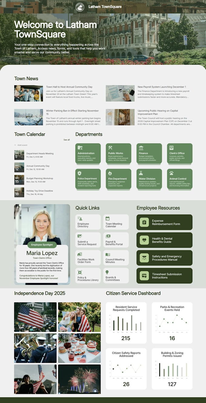build a sharepoint intranet portal and microsoft 365 intranet website