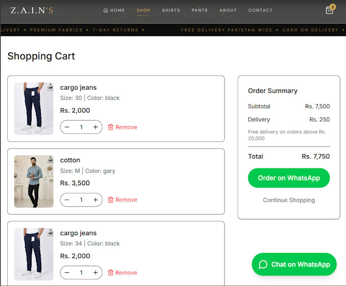 provide a ready to use premium ecommerce website in nextjs