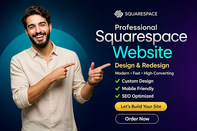 do squarespace website design or redesign squarespace website development