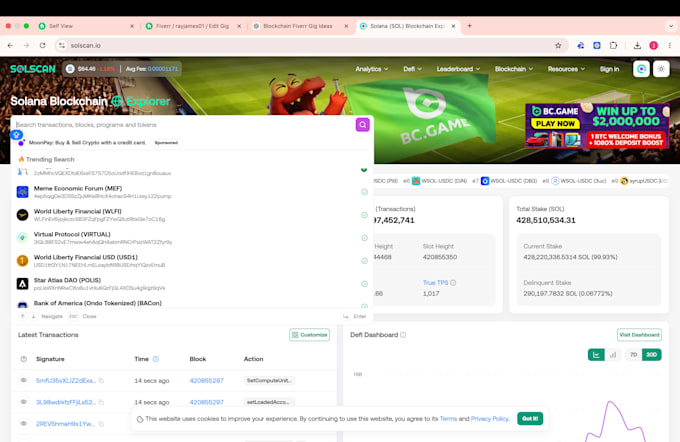 create deploy and list your solana meme coin