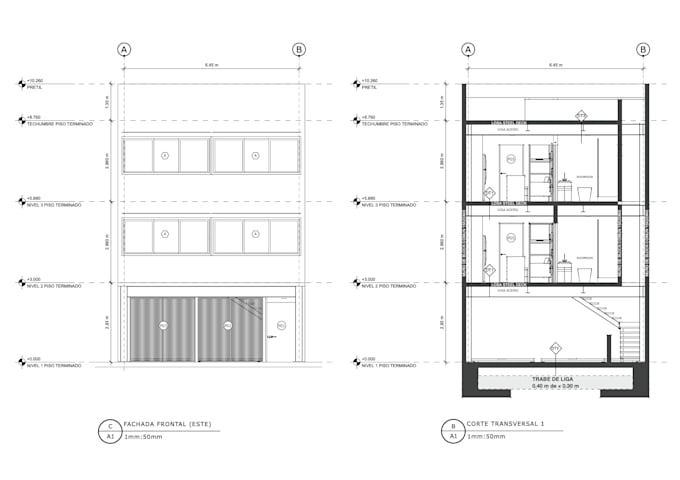 develop an architecture schematic design package