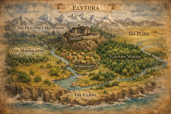 create deep lore for your game, novel, or campaign