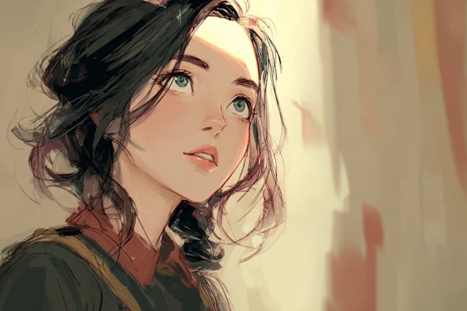 design and illustrate realistic characters