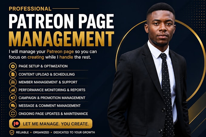 completely manage your patreon for consistent income