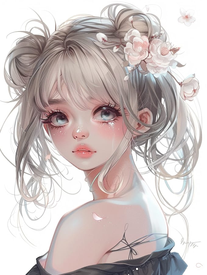 design highest quality anime character