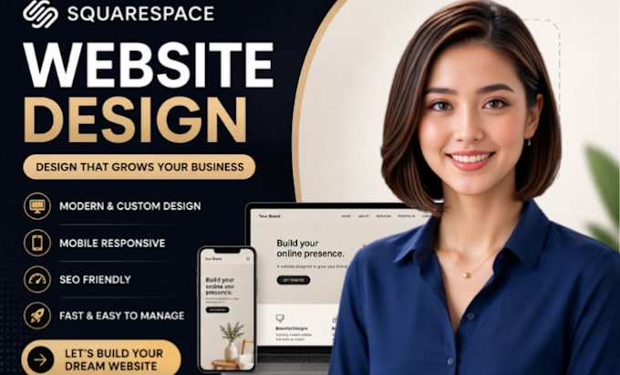 design modern squarespace website redesign and squarespace website design