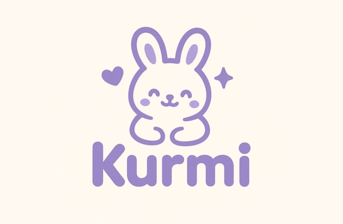 create a cute kawaii logo for your