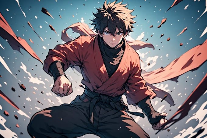 design original manga characters for you