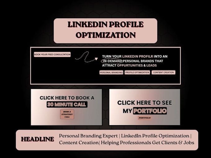 create a professional linkedin personal brand