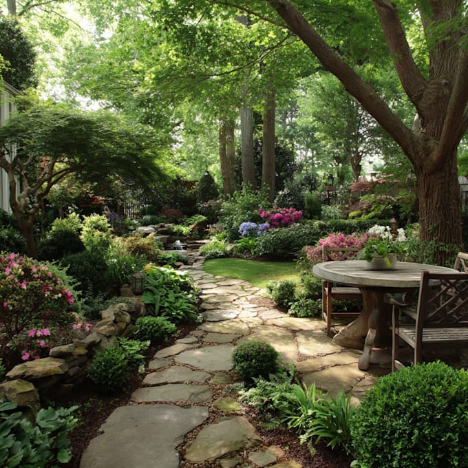 landscape design garden outdoor backyard, pool uae based