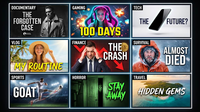 design viral youtube thumbnails that boost CTR