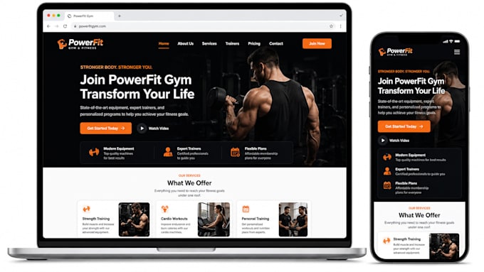 build fast, responsive landing page for your local business