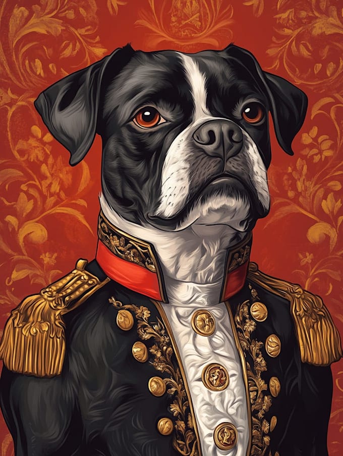 do custom pet portrait, dog portrait, cat portrait drawing