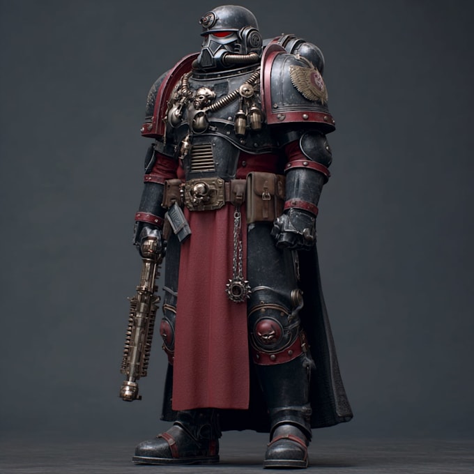 create warhammer 40k art