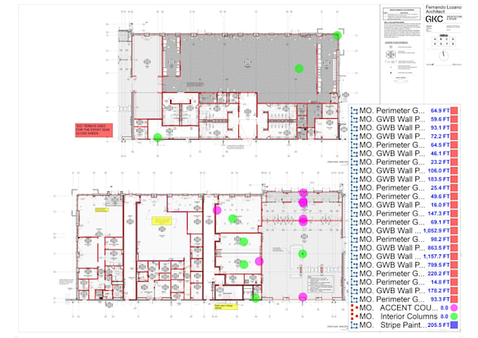 do commercial paint estimating and material takeoff services