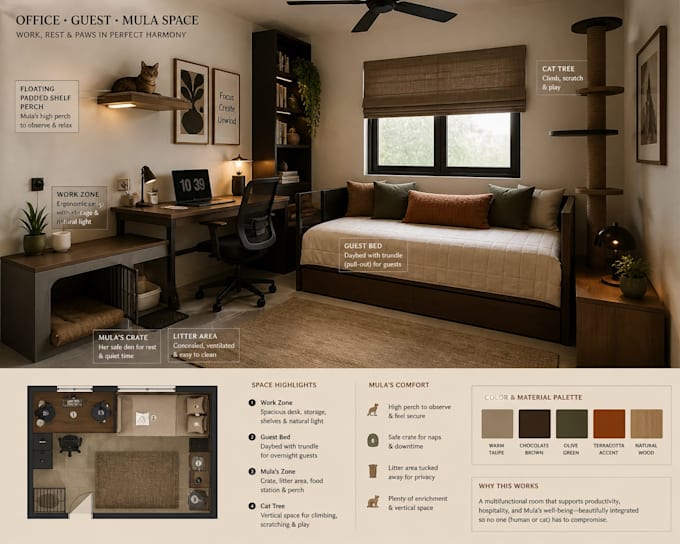 design stylish and functional room layouts and interior concepts