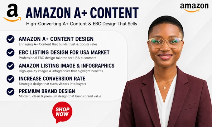 do design amazon a plus content