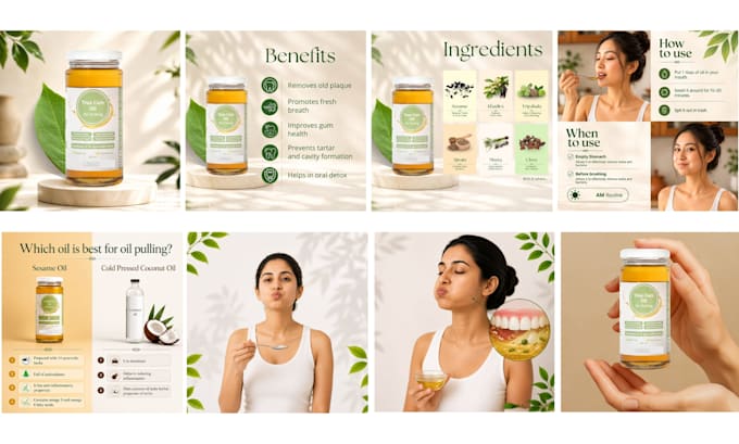 design shopify catalog images and product infographics