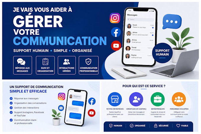 help managing your social media communication