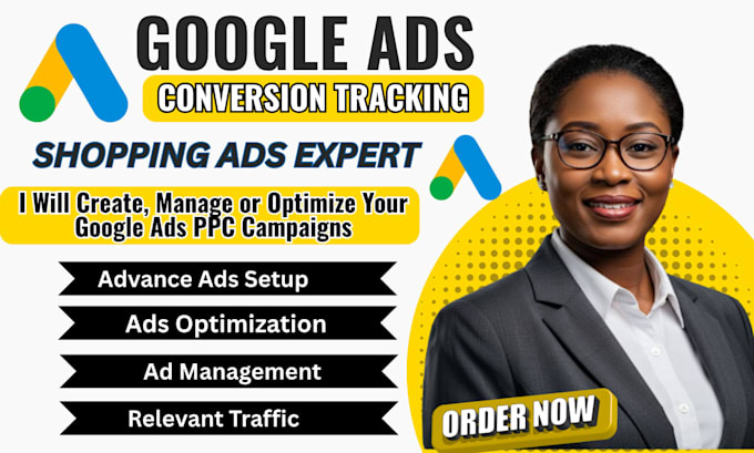 setup and manage google shopping ads product listing ad PPC campaigns