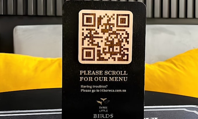 design digital menu board qr code menu restaurant menu food truck menu