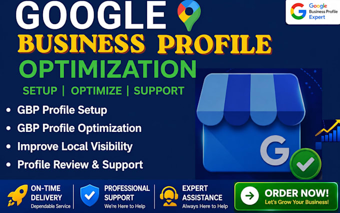 setup and optimize your google business profile