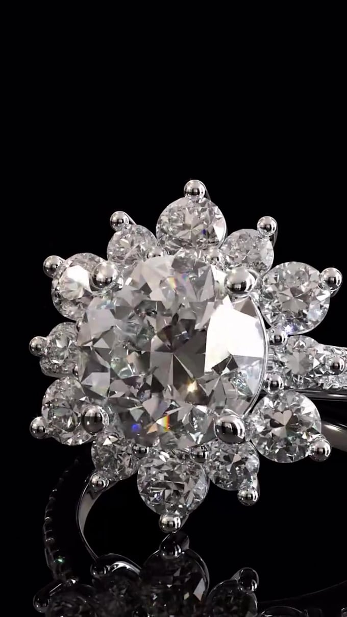 create realistic 3d jewelry animation and rendering