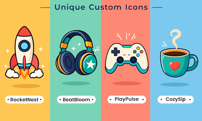 design a modern mobile app icon logo for ios and android