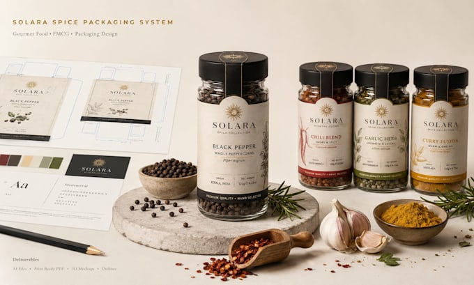 premium packaging label cpg packaging design packaging artwork gift box design