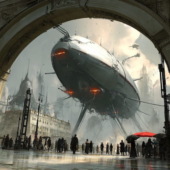 sci fi illustration and sci fi art