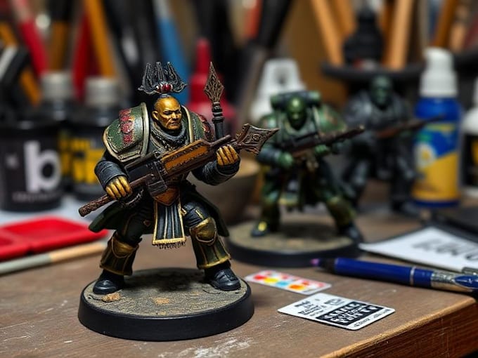 paint your warhammer miniatures