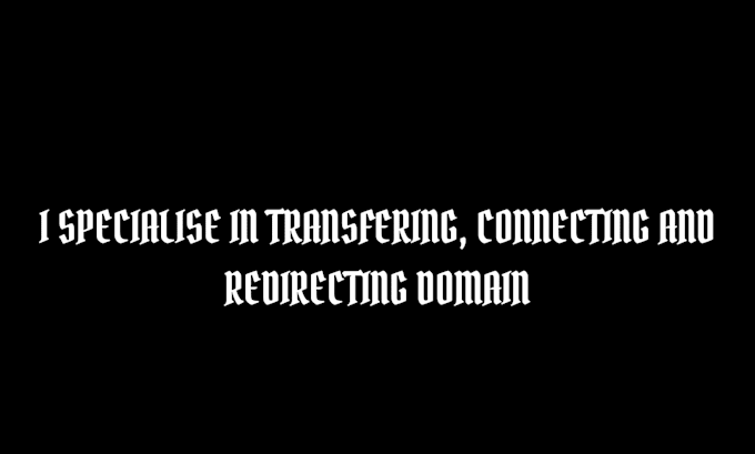 connect domain, transfer domain, redirect domain