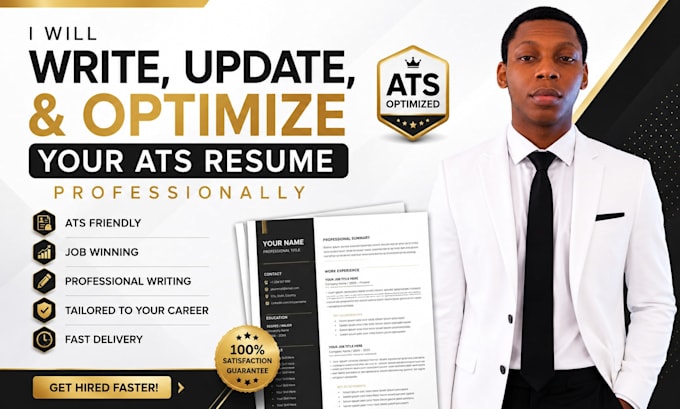write, update, and optimize your ats resume professionally