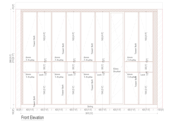 create professional modular furniture production drawings