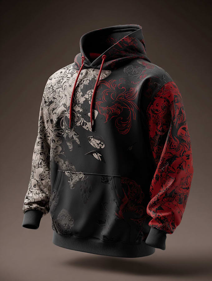 custom hoodie design or clothing design