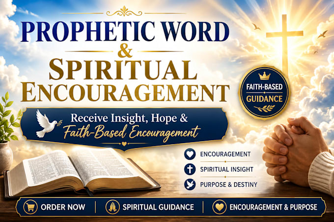 give you a prophetic word from jesus