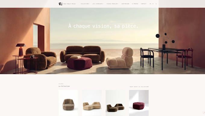 design a luxury brand identity for creative brands