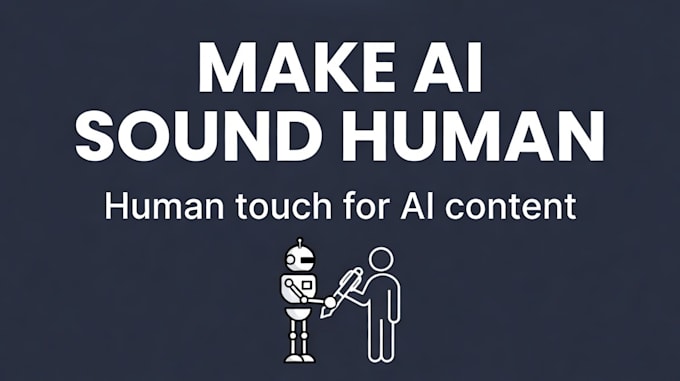 manually edit, rewrite and humanize ai generated text
