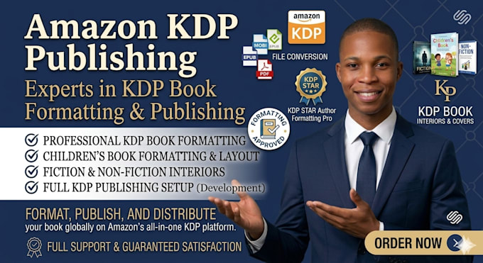 do children book formatting, kindle formatting for amazon kdp book publishing