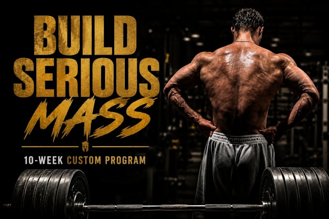 do a personalized muscle building program for serious mass gains