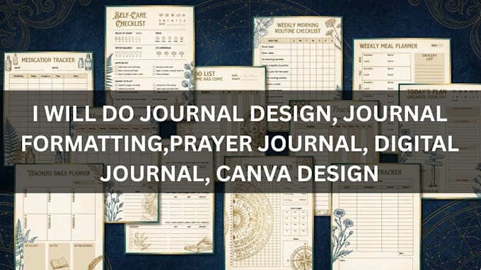 do journal design journal formatting prayer journal digital journal canva design