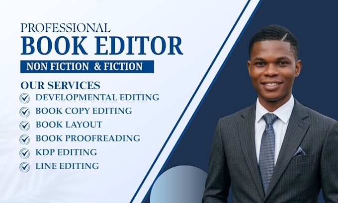 developmental editing book copy editing book layout, proofreading, kdp