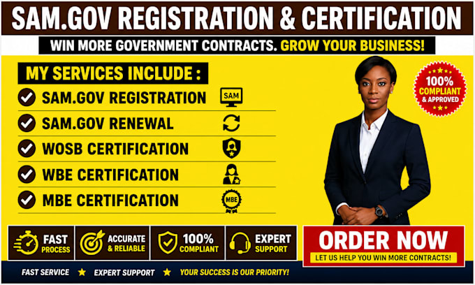 do sam gov registration, sam renewal, wosb, mbe, wbe certification