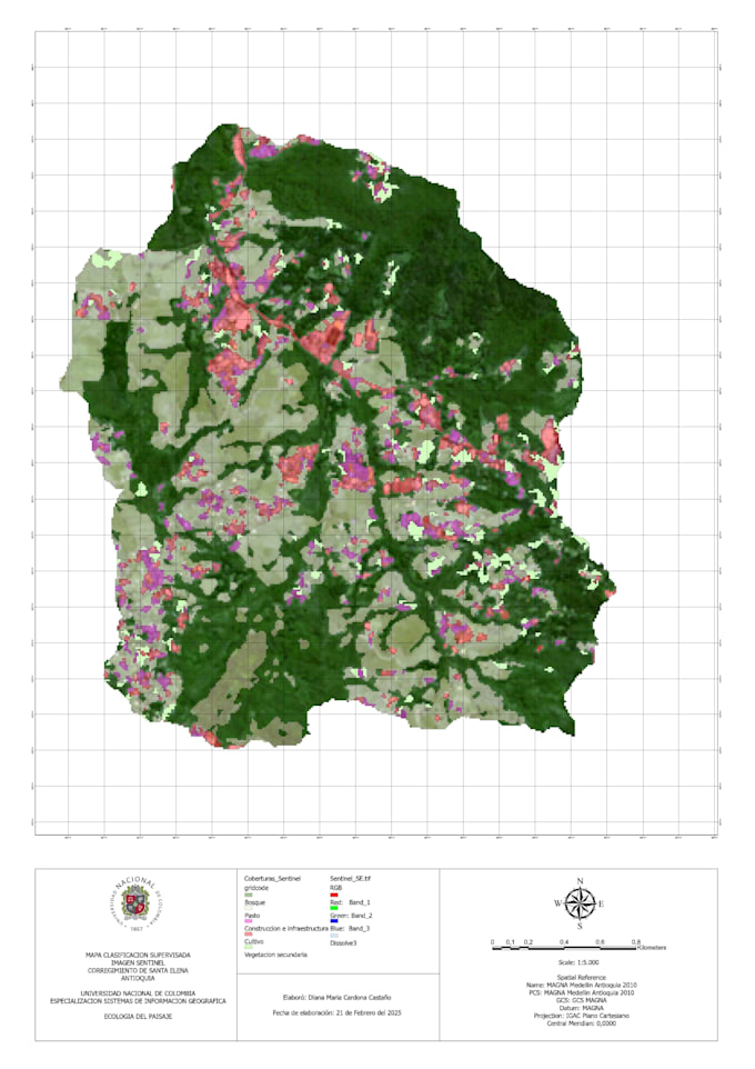 create land cover maps and gis analysis using qgis