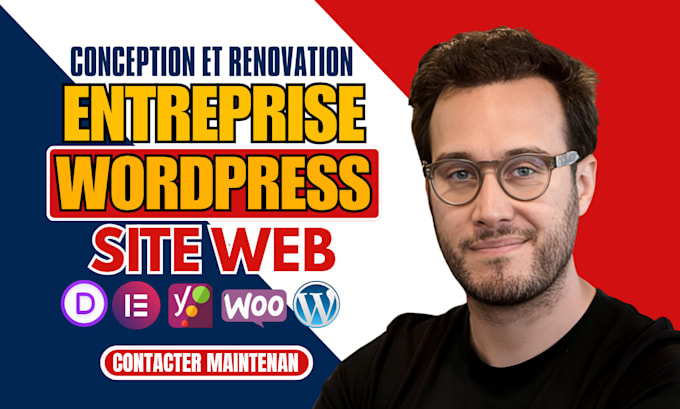 build wordpress business website design, redesign wordpress website development