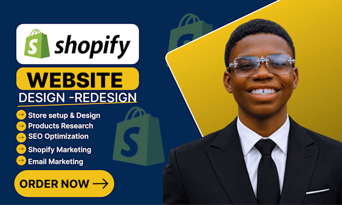 design, redesign, revamp and clone shopify website