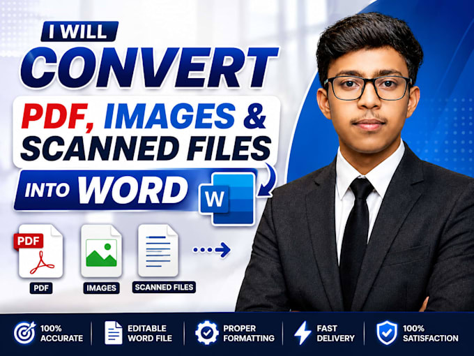 convert PDF, images, jpg and png files into word or excel