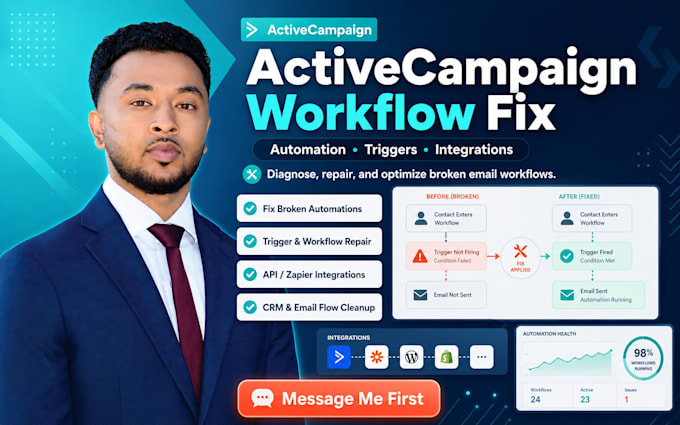 fix activecampaign workflow automation triggers integration
