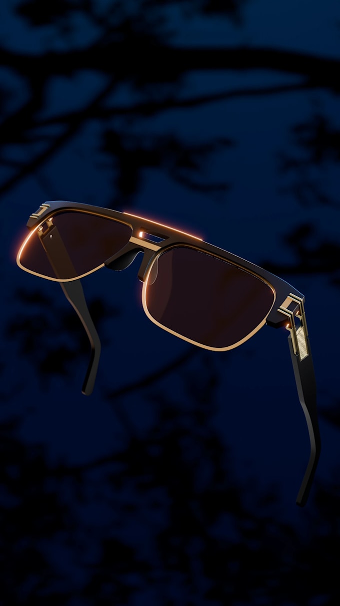 design manufacturing ready 3d eyewear sunglasses cad models and animation