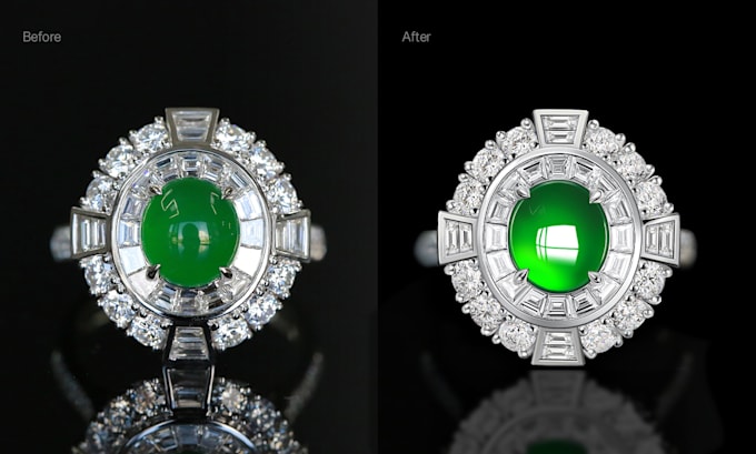 do high end jewelry retouching